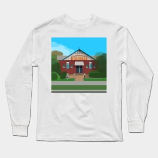 Huskisson Cinema Historic Architecture Long Sleeve T-Shirt